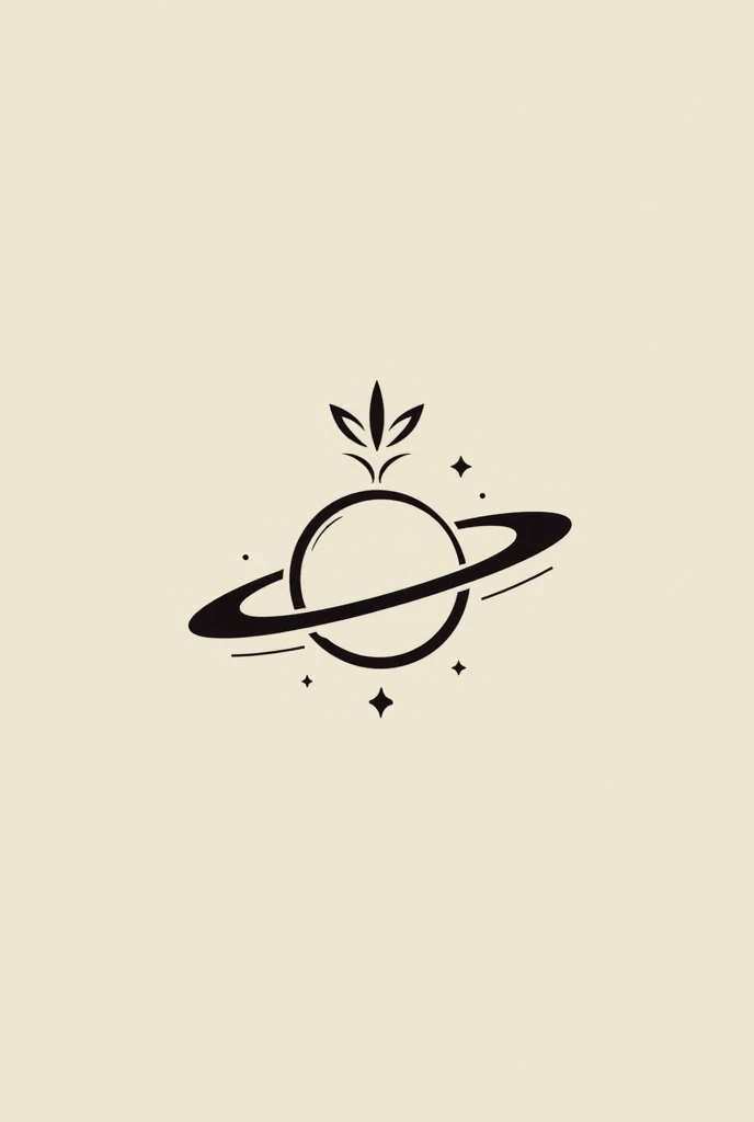 Please, Create me a sophisticated creative ,  elegant logo for a Colombian coffee brand ,  inspired by concepts of physics and astronomy