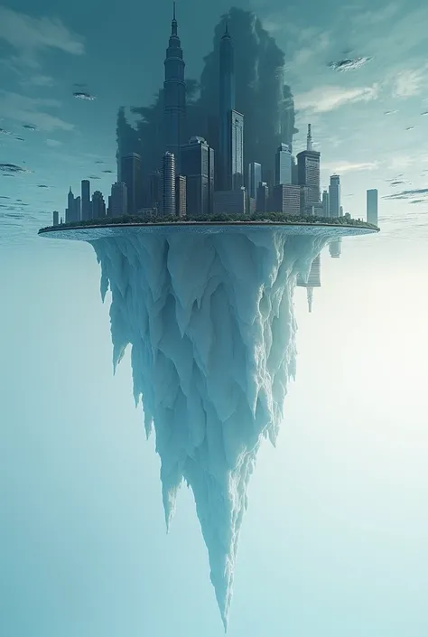 upside down kuala lumpur ice berg theory