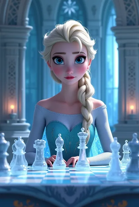 Chess with the name of Elsa