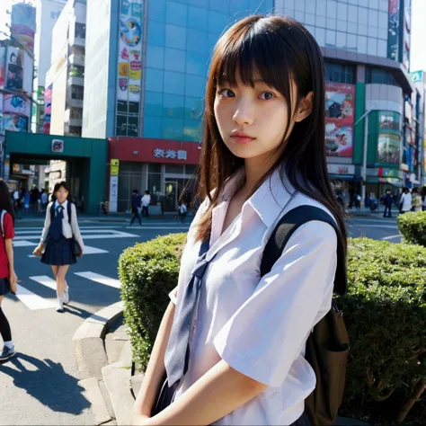 Shibuya Town、Realistic、 Japanese high school girl