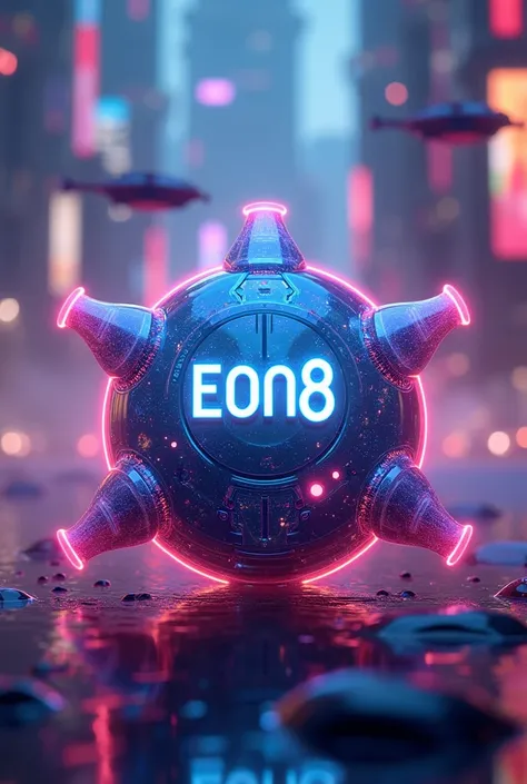 An energy candy with the word EON8