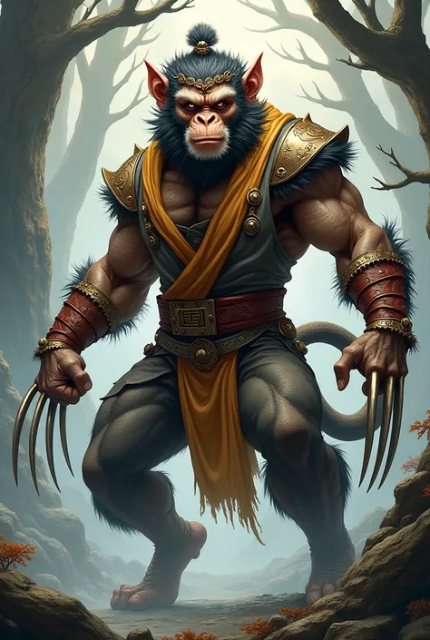 Monkey king wolverine