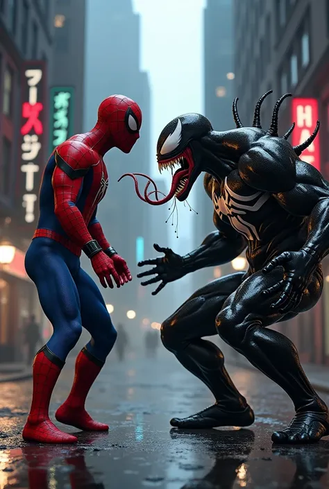 Spiderman in venom 