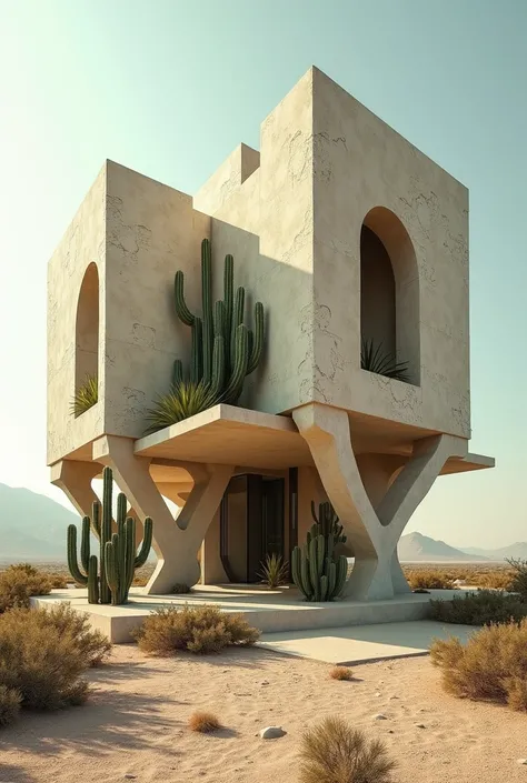 Architecture combine cactus