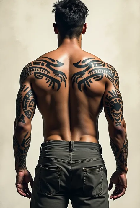 Original Tribal Forearm Tattoos for Men