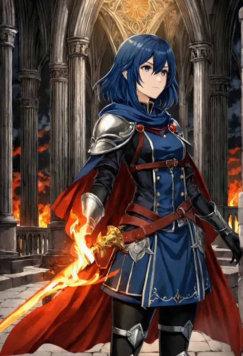 Gothic fire emblem Lucina 