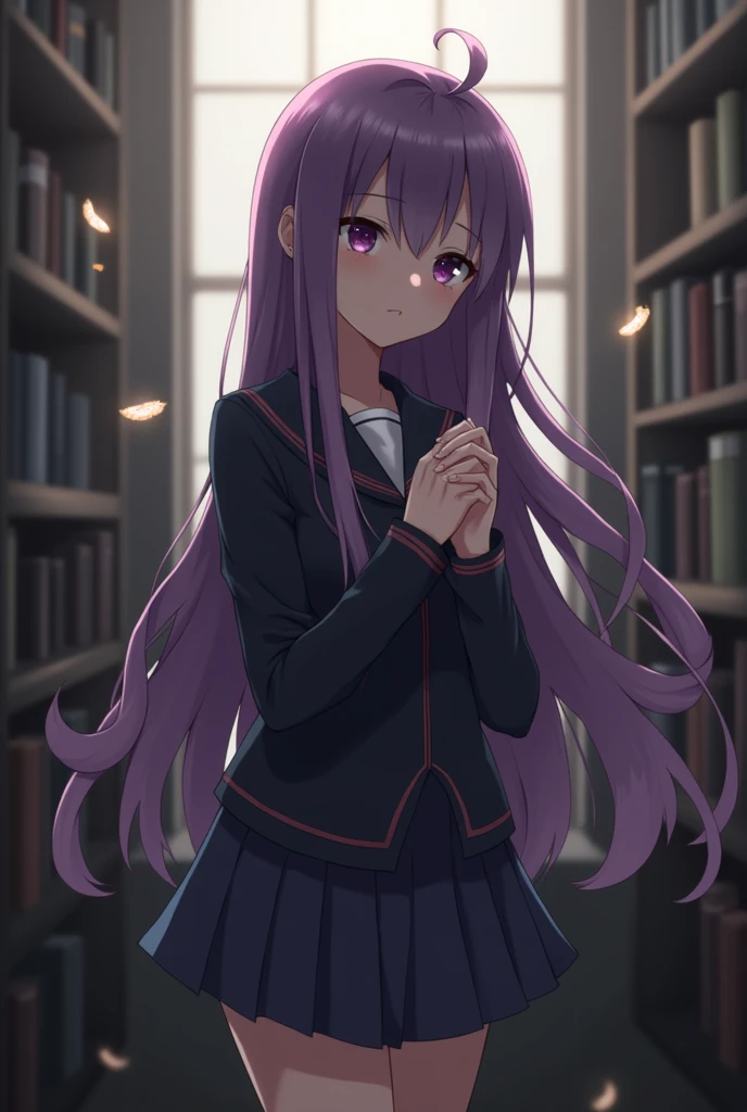 Yuri from Doki Doki Literature Club 