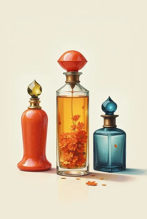 A nice poster with this word 

Believe me ,  Fragrance oils arent just fragrances — their bottles can be works of art too.  These are the 3 most bizarre perfume bottles ever designed !