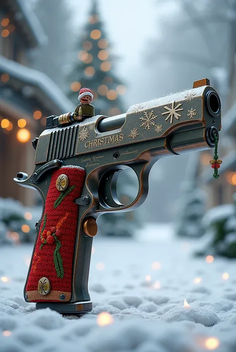 Christmas gun