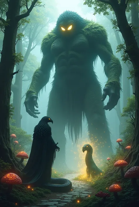 The Giant Meme of the Magical Forest and the Cold Snake Demon