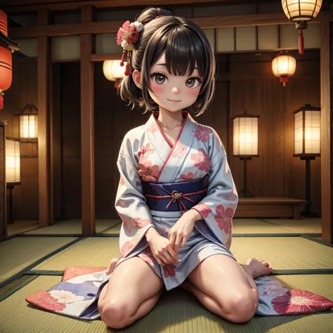 Japanese style yukata 