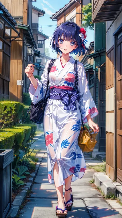 Japanese-style yukata/Japanese style yukata 
