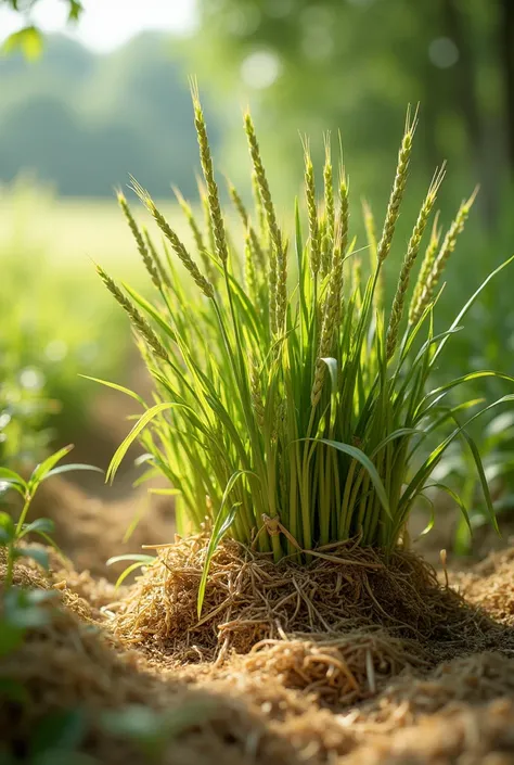 create an advertise for marketing the product “Rice Straw”