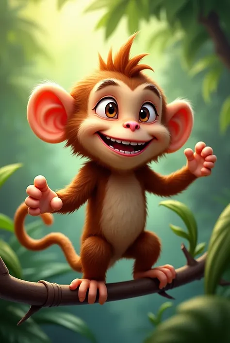 Funny monkey 