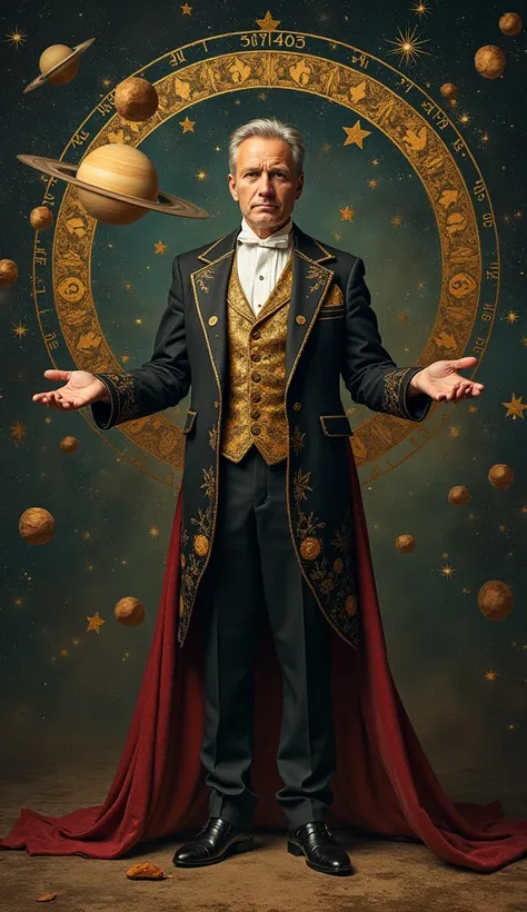 A wealthy, prosperous person surrounded by astrological symbols, utilizing the unique qualities of their zodiac sign to guide their path to success.
BREAK
Elegant attire, accessories with astrological motifs.
BREAK
Portrait pose, standing confidently, dire...