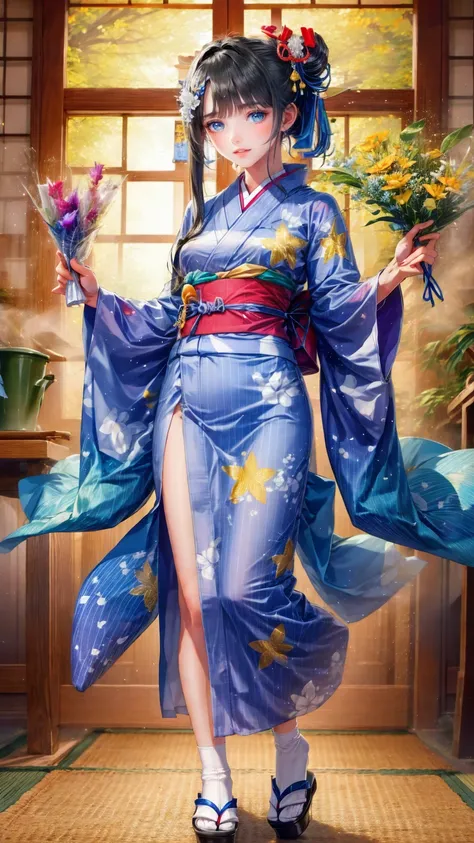 Japanese-style yukata/Japanese style yukata 
