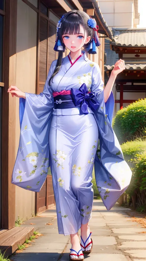 Japanese-style yukata/Japanese style yukata 
