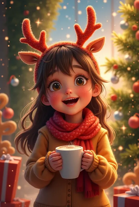 Girl in Christmas 