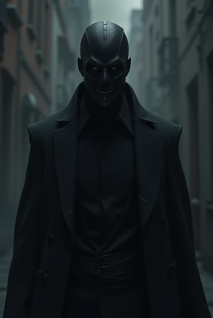 He should wear a black mask