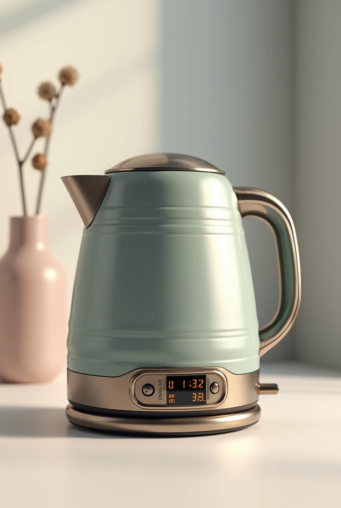 The picture above can help me, the side of the kettle and the lid plus the meter and the time