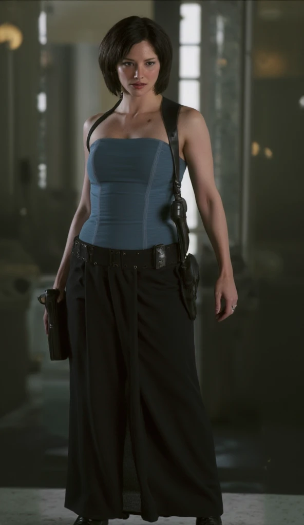 Sienna Guillory as Jill Valentine, Resident Evil Apocalypse, skirt