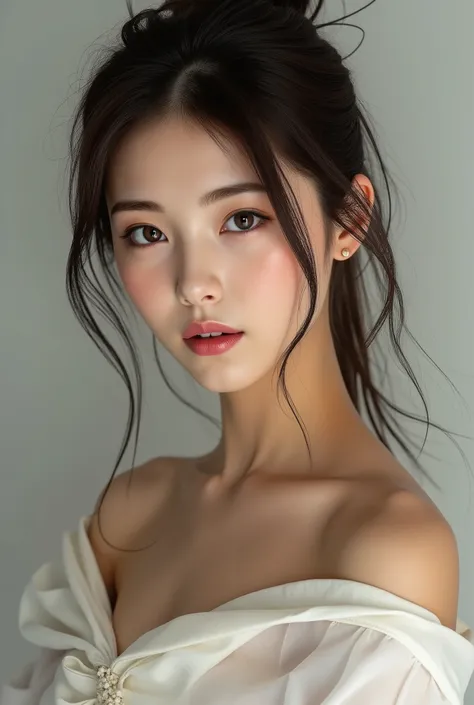 Focus on people。Create and express the best shining composition of the person in a realistic way。((masterpiece))、(((top-quality)))、((ultra-detailliert))、(A hyper-realistic)、(highly detailed CGillustration)、(extremely delicate and beautiful)、Girl a masterp...