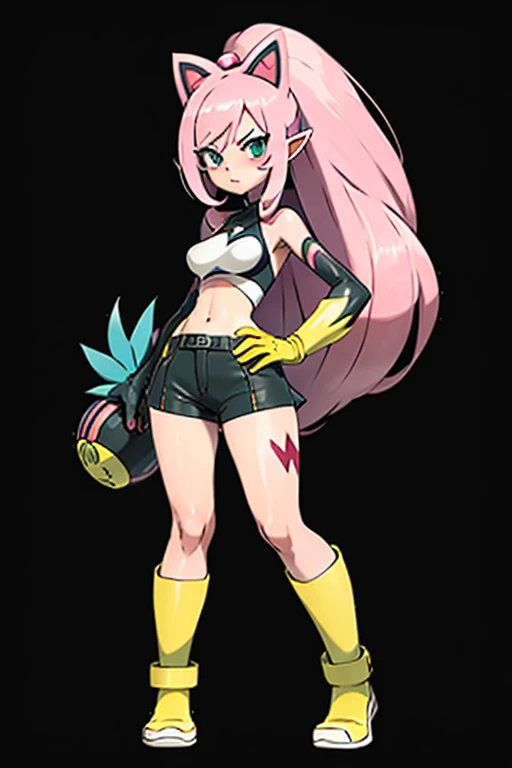 Female human teenager pokemonai-fan style