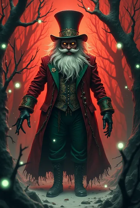 Crazy Hatter Santa Claus from Evil