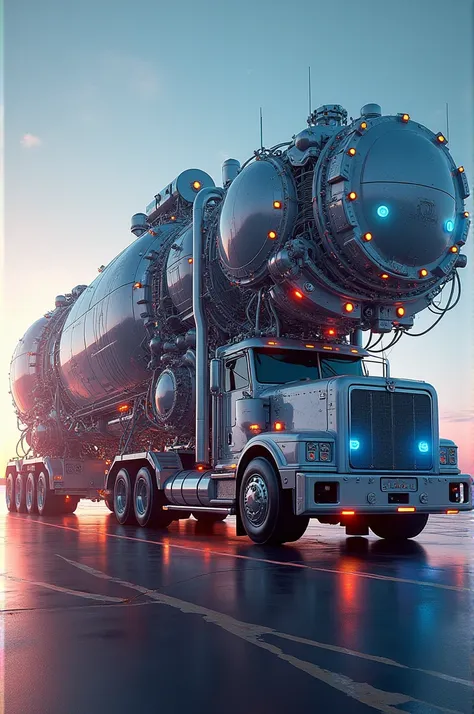 Illustrate a colossal truck and trailer taking inspiration from the quantum entanglement phenomenon, with interconnected components and ethereal aesthetics, ultra detailed, hyper realistic, 8k, vibrant colors, sharp crisp image
Tuliskan " LOMBOK JAYA LESTA...