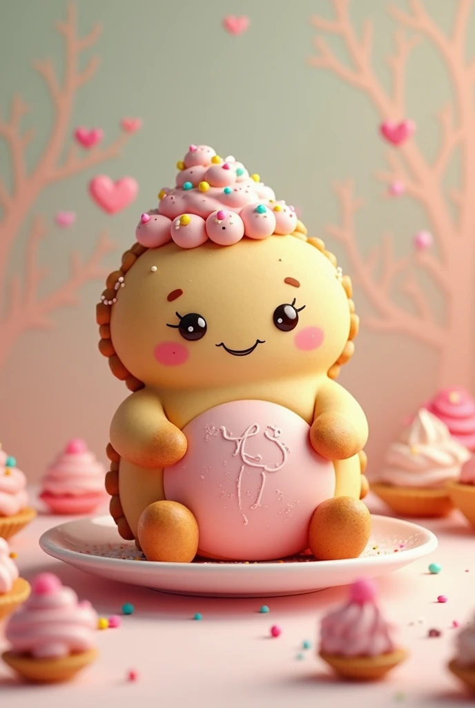 Cute and fun cookie doll 