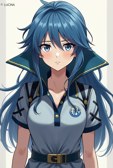 Fire Emblem Lucina wearing a Massive Popped Collar Polo