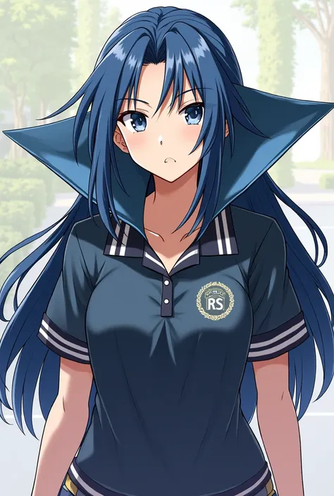 Fire Emblem Lucina wearing a Massive Popped Collar Polo while playing Tennis