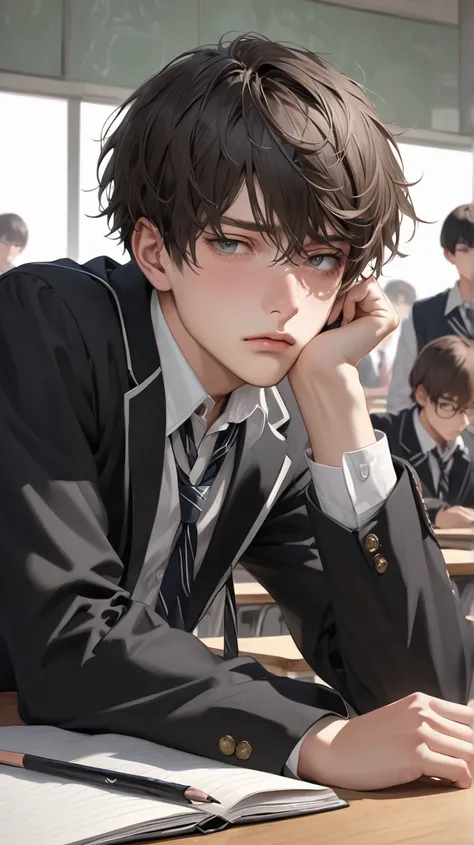 Ultra-realism: Bored High School Boy