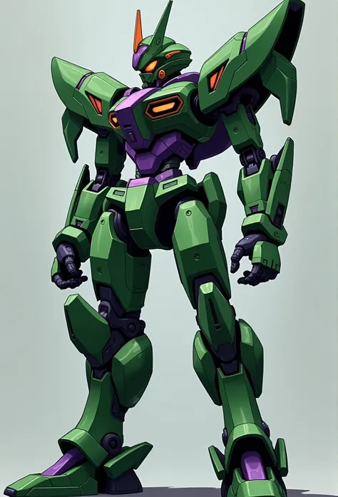  Arafe Images of Robots with Green and Purple Bodies, Eva Unit 0 1,  Eva with the first unit in the back ,  Evangelion  concept art,  Evangelion  third impact inspired, rebuild of  Evangelion  1 0 8 0 p,  Evangelion  beast mode,  Evangelion  anime, neon ge...