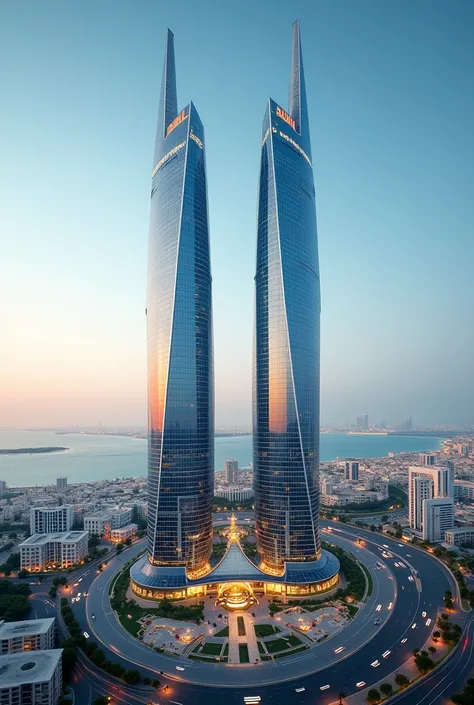 World Trade Center bahrain poster