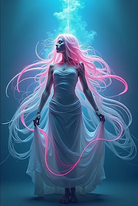 Imagine a goddess Raver, their form inspired by the graceful lines of a silhoutte dancer, transformed into a swirling, abstract sound wave. This isnt a traditional portrait, but a fantastical fusion of classical and contemporary aesthetics. The Raver, once...