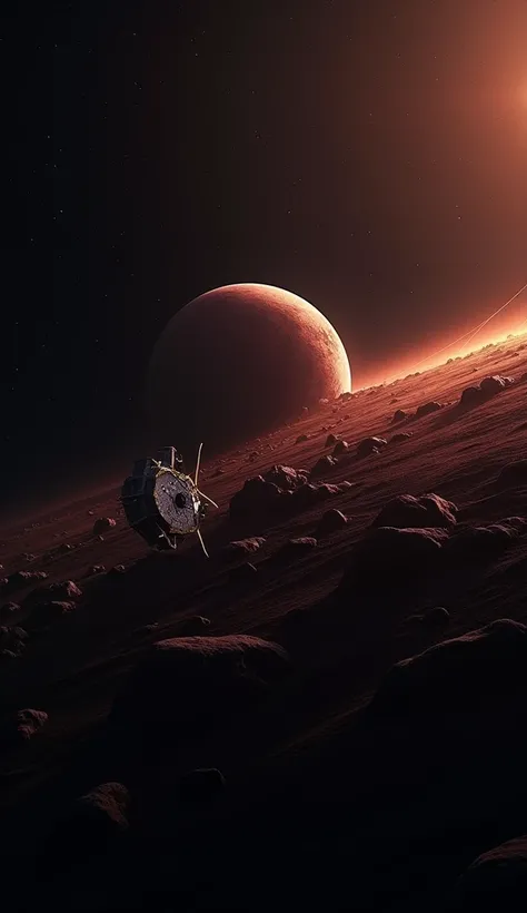 It later explored Arrokoth in 2019. NASAs New Horizons spacecraft passing by the mysterious, reddish object Arrokoth in deep space