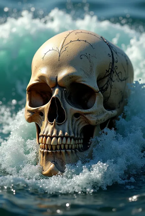 Create a pirate skull nft 