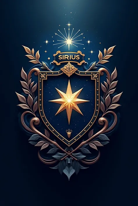 Make a logo written Sirius with details about constellation make it as if it were a coat of arms 
Soccer type not so chic either
