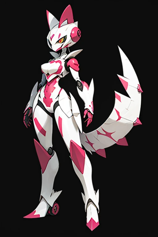 Female creature robot gear pokemonai-fan style 