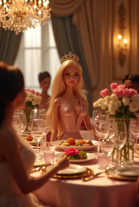 Barbie dinner night