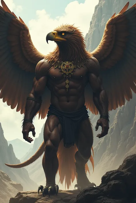 Man+Eagle+lion