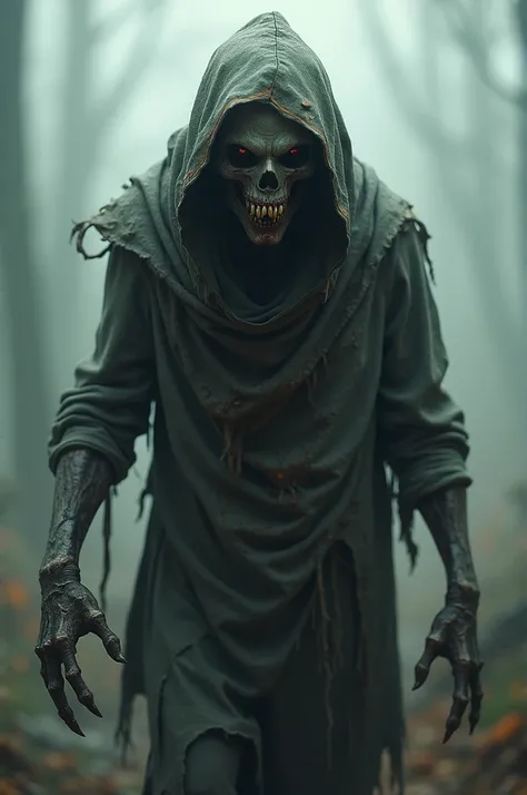 A hooded zombie, Evolved 