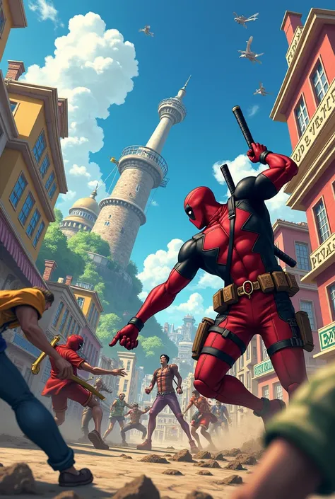 deadpool vs one piece