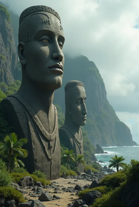 Moai statues were created by aliens