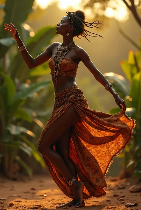 Danseuse africaine