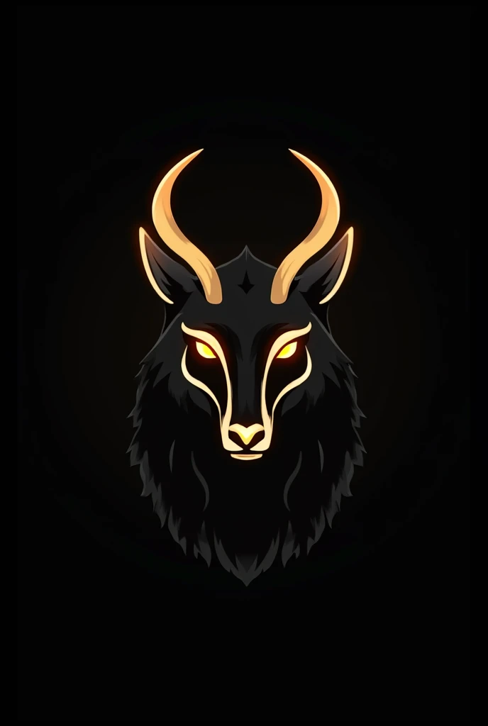 I want to build a telegram channel logo by combine laptop and walia ibex in professional way 
Color : black background  and other things are  dark golden color
And use logo name Walia laptops  in artistic way