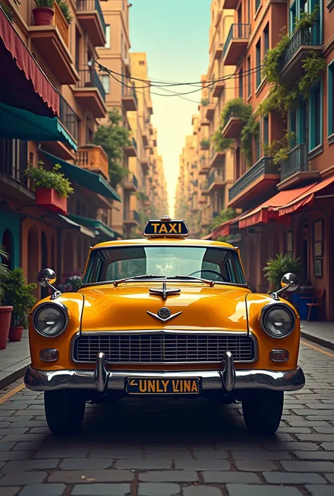 Logo taxi la Hacienda Kia Forte street 