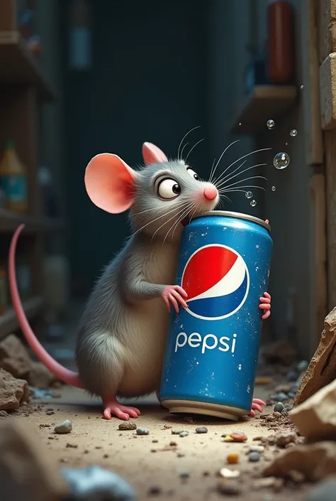 Make a rat eat Pepsi