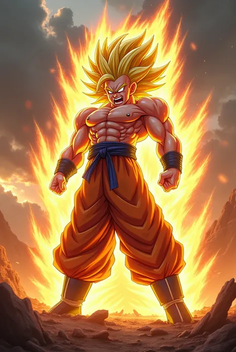 I wanted to become a super Saiyan Berserk 